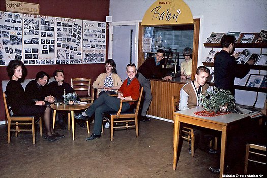Fritidsgården Rostagården. 1961-1962. Foto: Okänd, Örebro stadsarkiv.